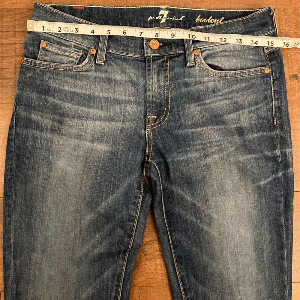 7 For All Mankind Bootcut Jeans Women’s 27 EUC - Picture 9 of 12